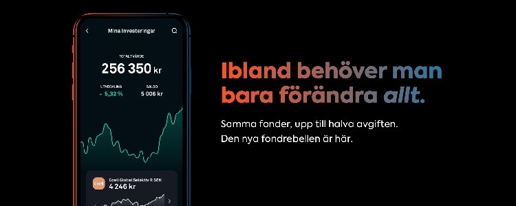 SAVR - spara i fonder till halva priset!